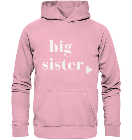 big sister - weiß - Kids Premium Hoodie